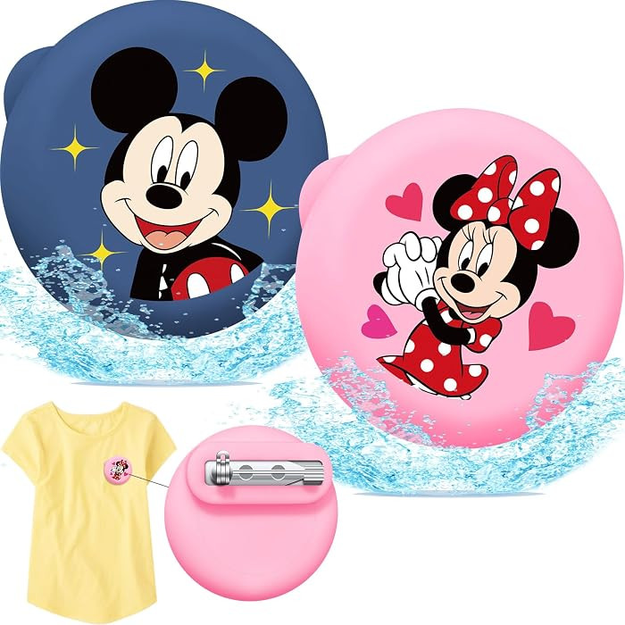 Waterproof for Air tag Holder for Kids - 2 Pack, Cute Cartoon Air Tag Hidden Case with Safety Pin... | Amazon (US)