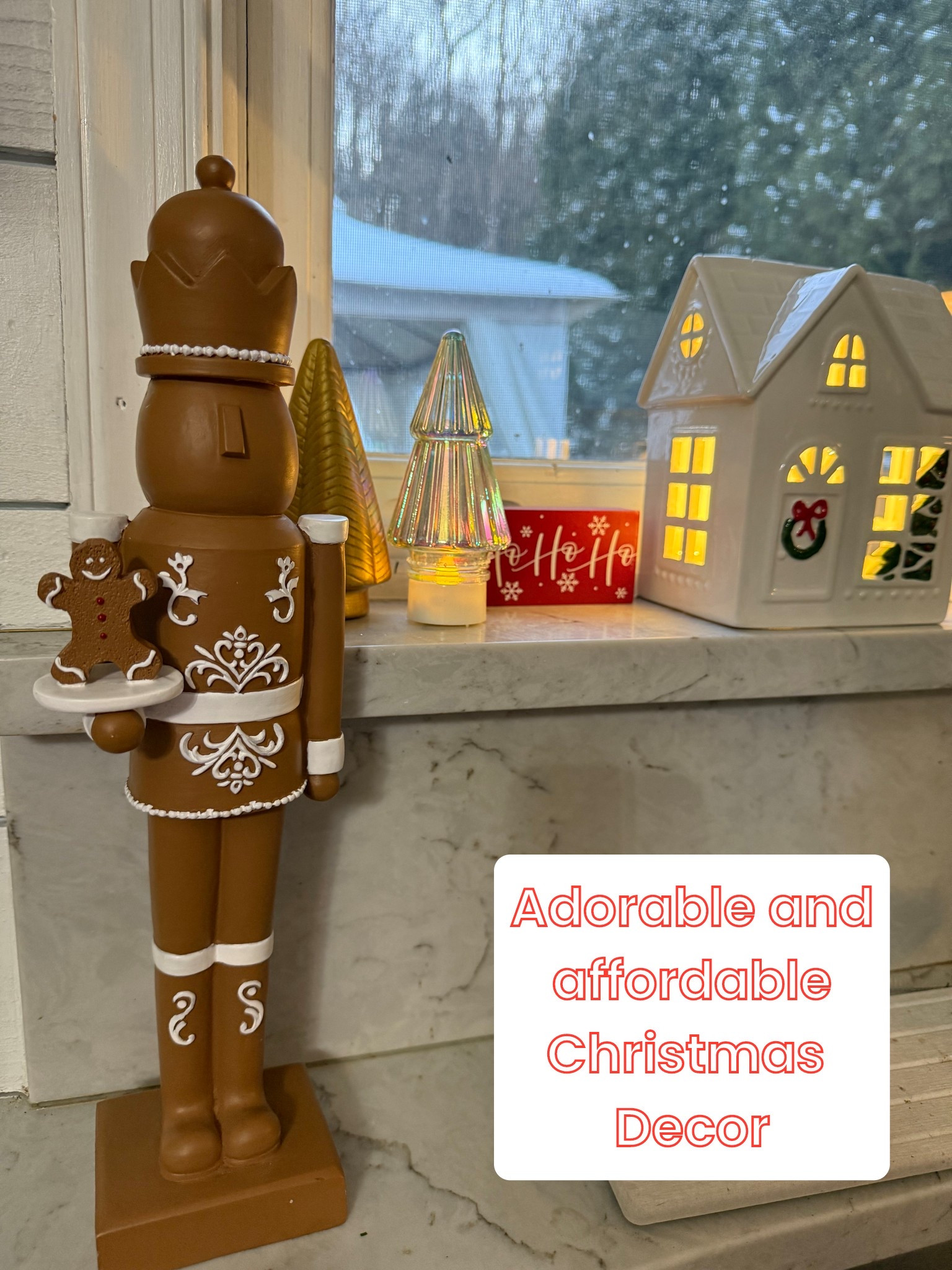 Adorable and affordable Christmas decor 