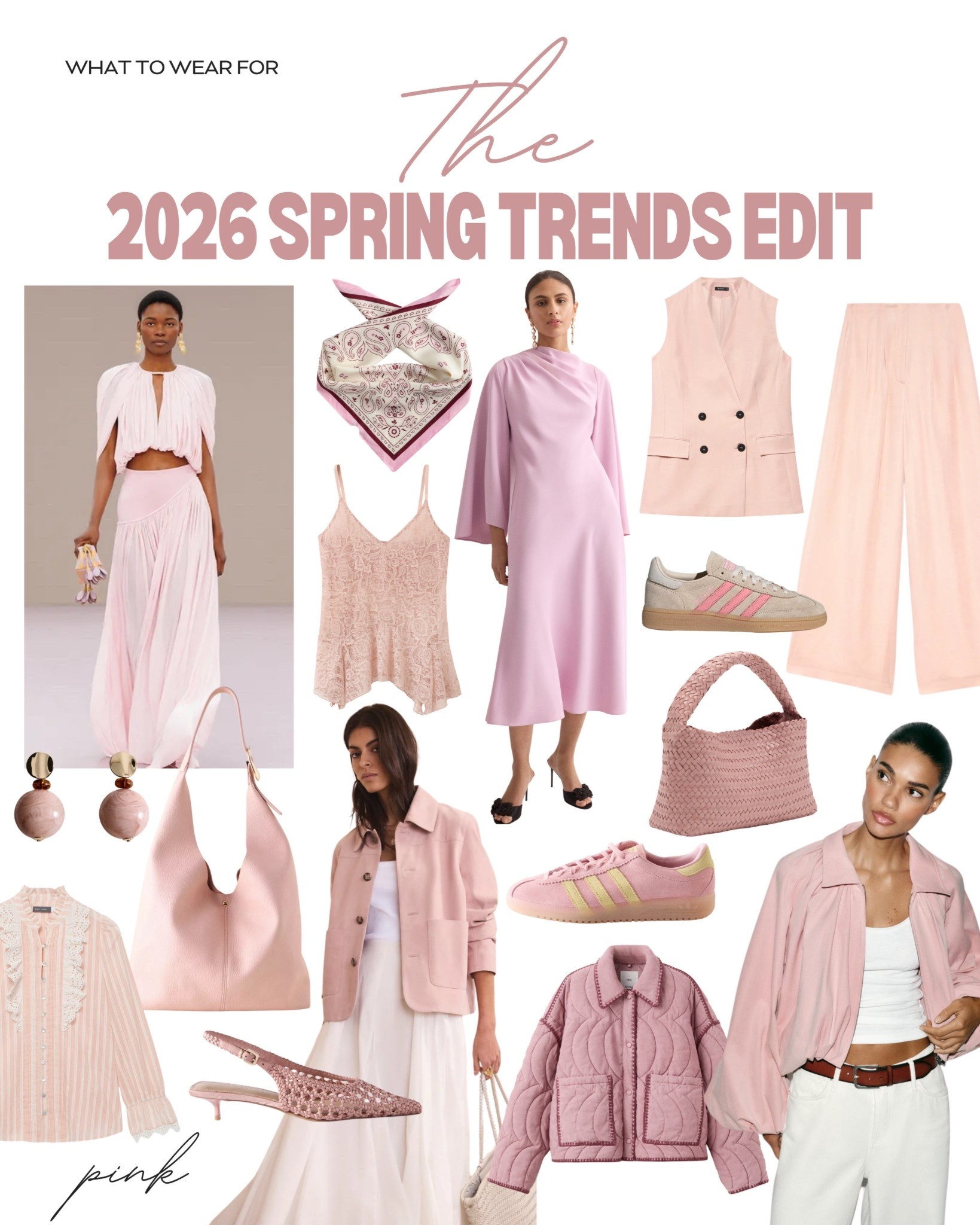 2026 spring trends: Pink 💗 

#LTKspring #LTKuk #LTKstyletip