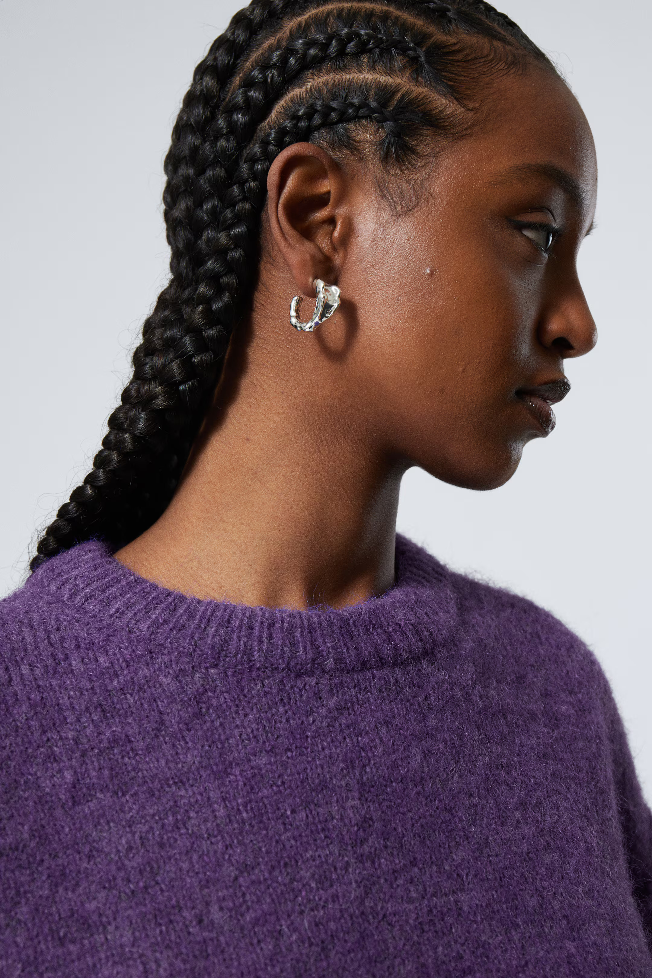 Entspannter flauschiger Strickpullover | H&M (DE, AT, CH, NL, FI)