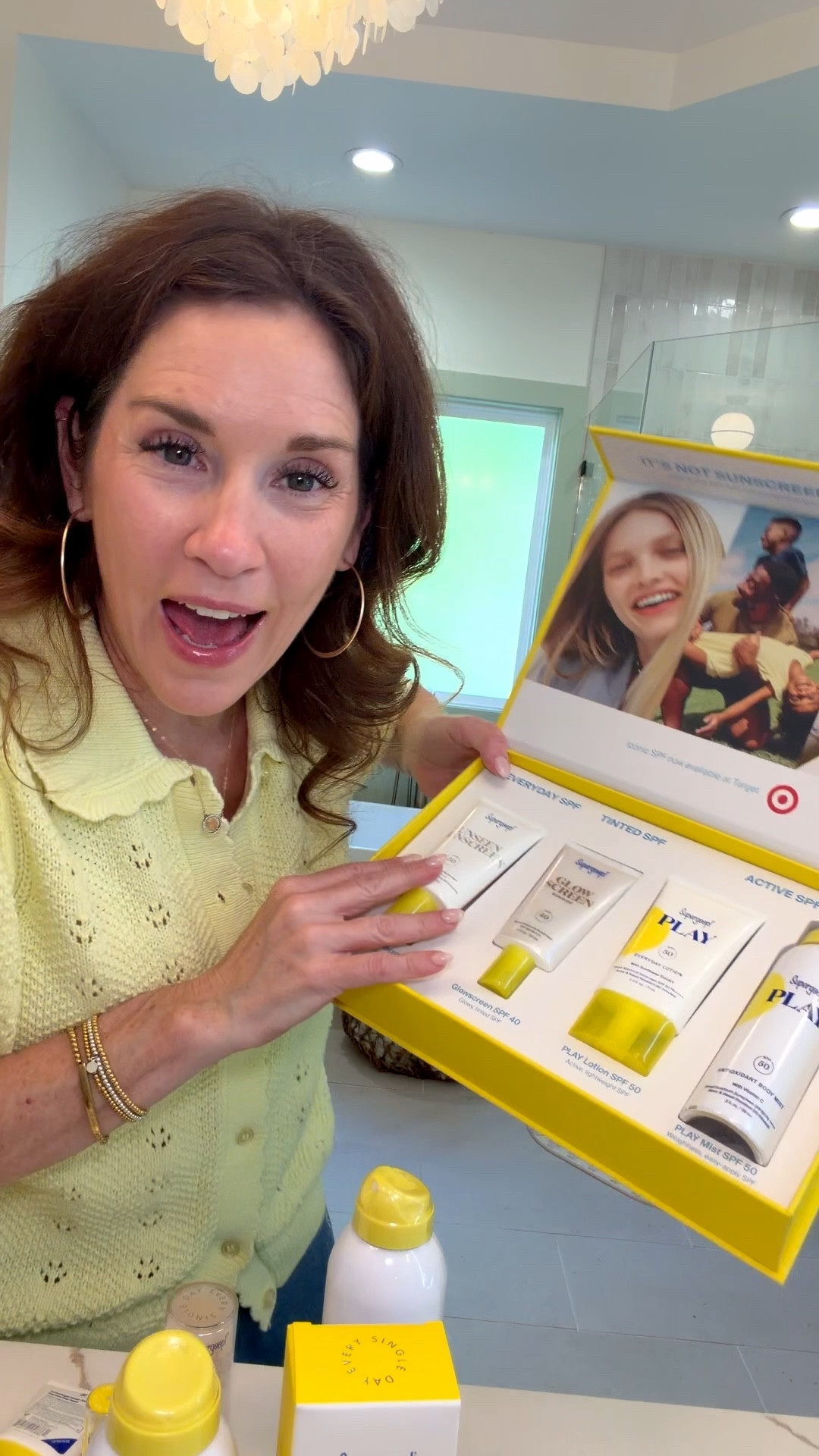 ☀️SUMMER is around the corner it’s time to stock up and take care of that skin!! My favorites are tinted Glow Screen daily under makeup or as a standalone and the active sunscreen PLAY for the entire family! ☀️💦☀️


 @Supergoop! #ad 
Even small sizes for easy travel or to throw in purse or beach bag. 

Add SPF into your beauty routine 🧴☀️🤍 & love the skin your in! 