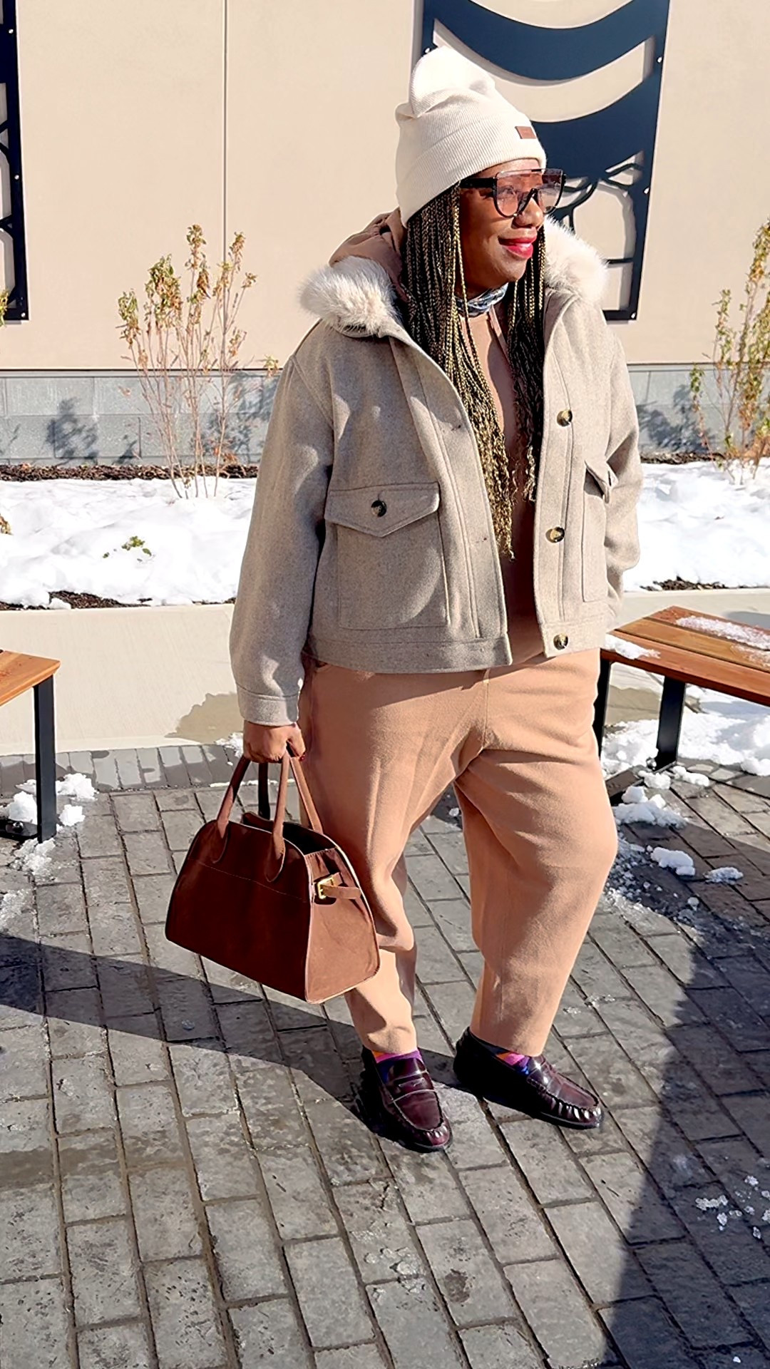 Easy Winter Neutrals | Comfy & Pulled Together
An old cashmere lounge set doing the heavy lifting. Updated with a cozy jacket, classic loafers, and a structured everyday bag. Comfort first, still looks intentional.
Exact + similar pieces linked.

#ltkstyle #neutraloutfit #comfybutchic #everydaystyle #winterlayers #loaferslook #budgetluxestyle

#LTKootd #LTKOver40 #LTKMidsize