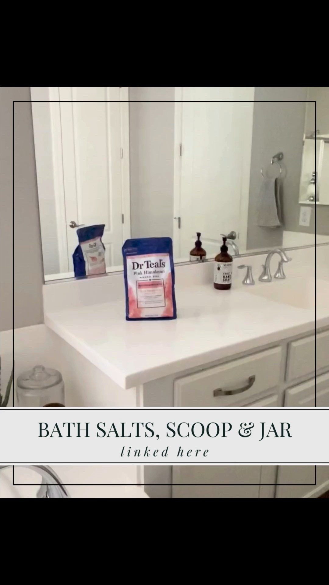 For all my bath girlies! Here’s my favorite bath salts (they smell amazing!!) and the jar I use to keep them by my tub. The scoop I have it no longer sold, but I’ve linked to a couple good options! 

#LTKHome