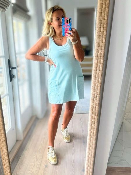 Perfect summer dress for errands or lounge! Amazon free people dupe. Wearing a small 

#LTKStyleTip #LTKSeasonal #LTKFindsUnder50