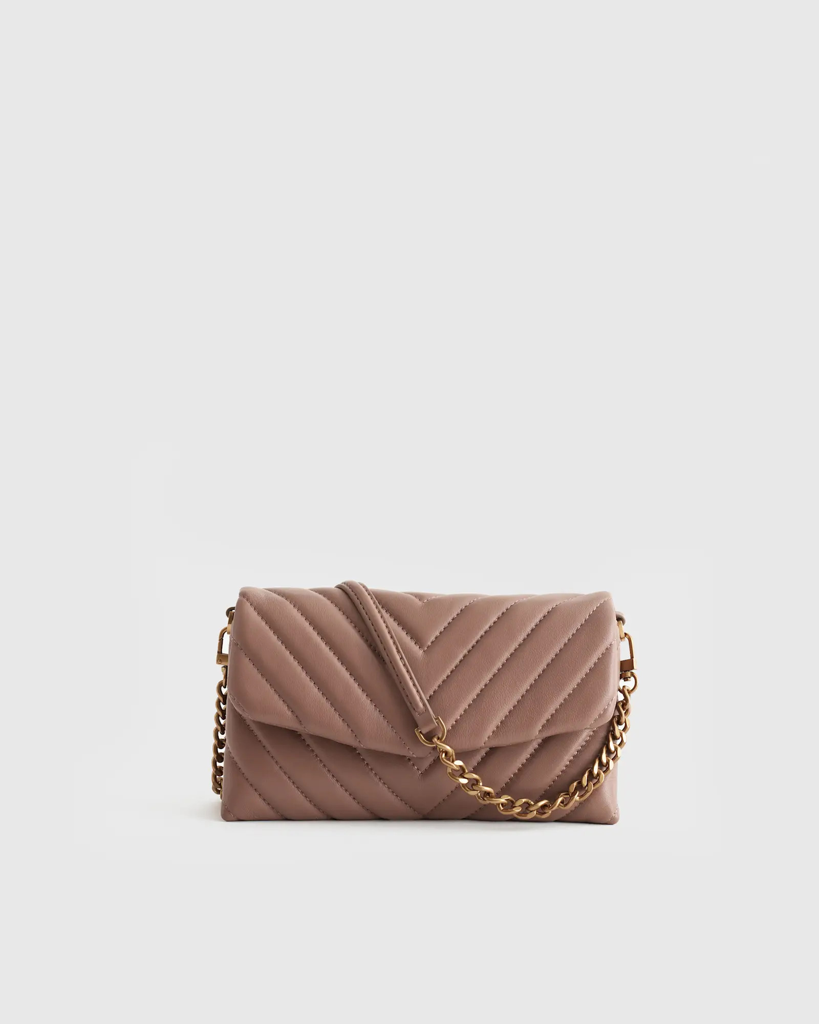 Italian Leather Quilted Wallet Crossbody | Quince