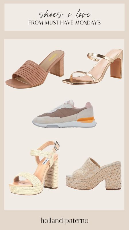 Some of my favorite shoes from Amazon Must Have Monday’s
Spring fashion, summer shoes, sneakers, wedges

#LTKsalealert #LTKFind #LTKshoecrush
