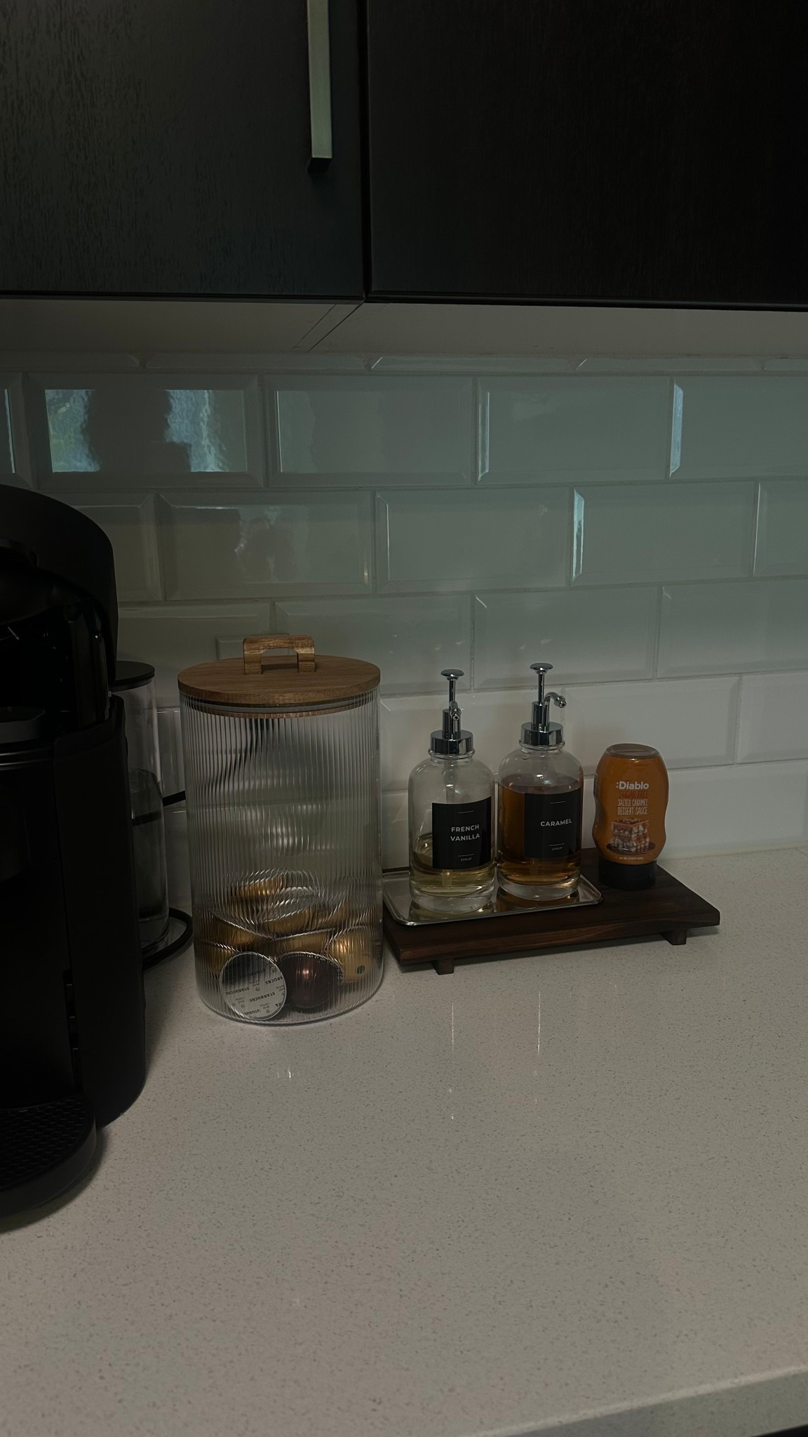 Morning coffee bar 🖤 #ltkkitchen

#LTKHome