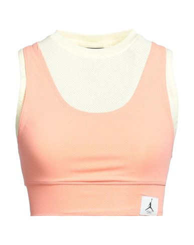 Jordan Woman Top Salmon pink Size L Nylon, Elastane | YOOX (US)