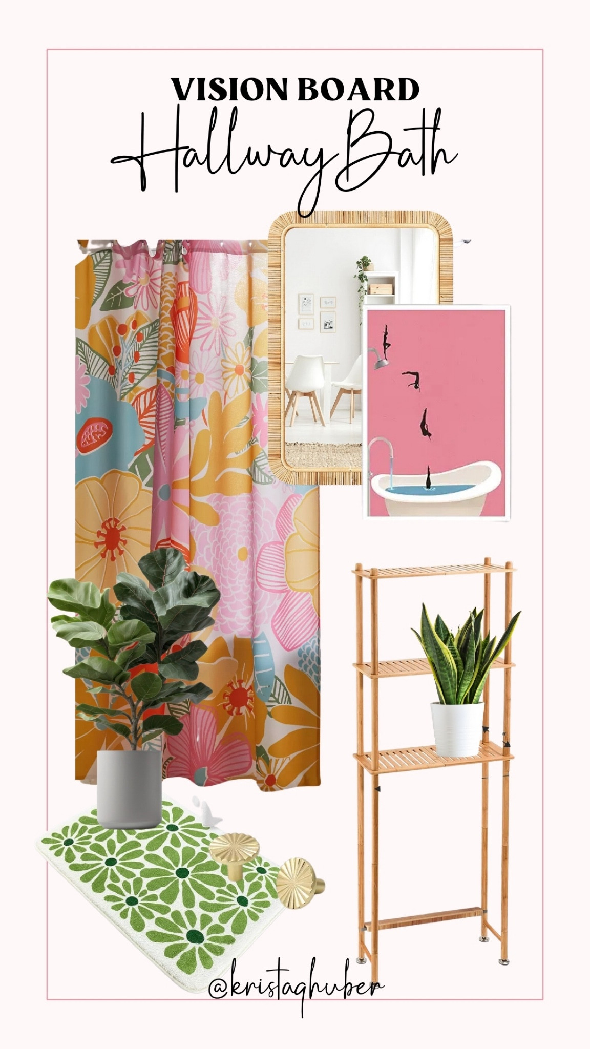 Wanting to create a bright & cheerful retro-boho main bathroom! This is everything in my Amazon cart I plan to use to achieve the look 😍✨🌴

#LTKHome