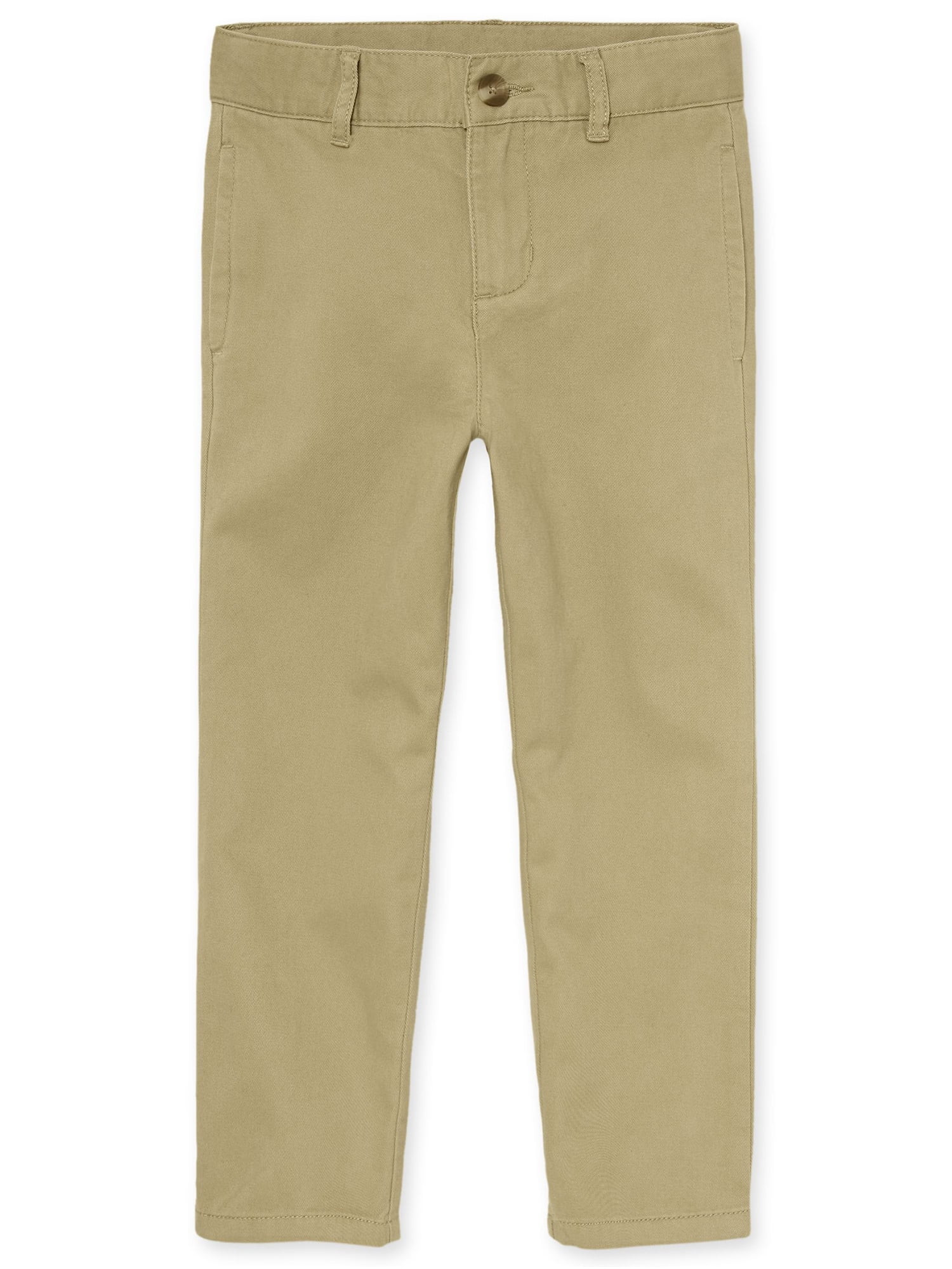 The Children's Place Boys Uniform Stretch Straight Chino Pants, Sizes 4-18 | Walmart (US)