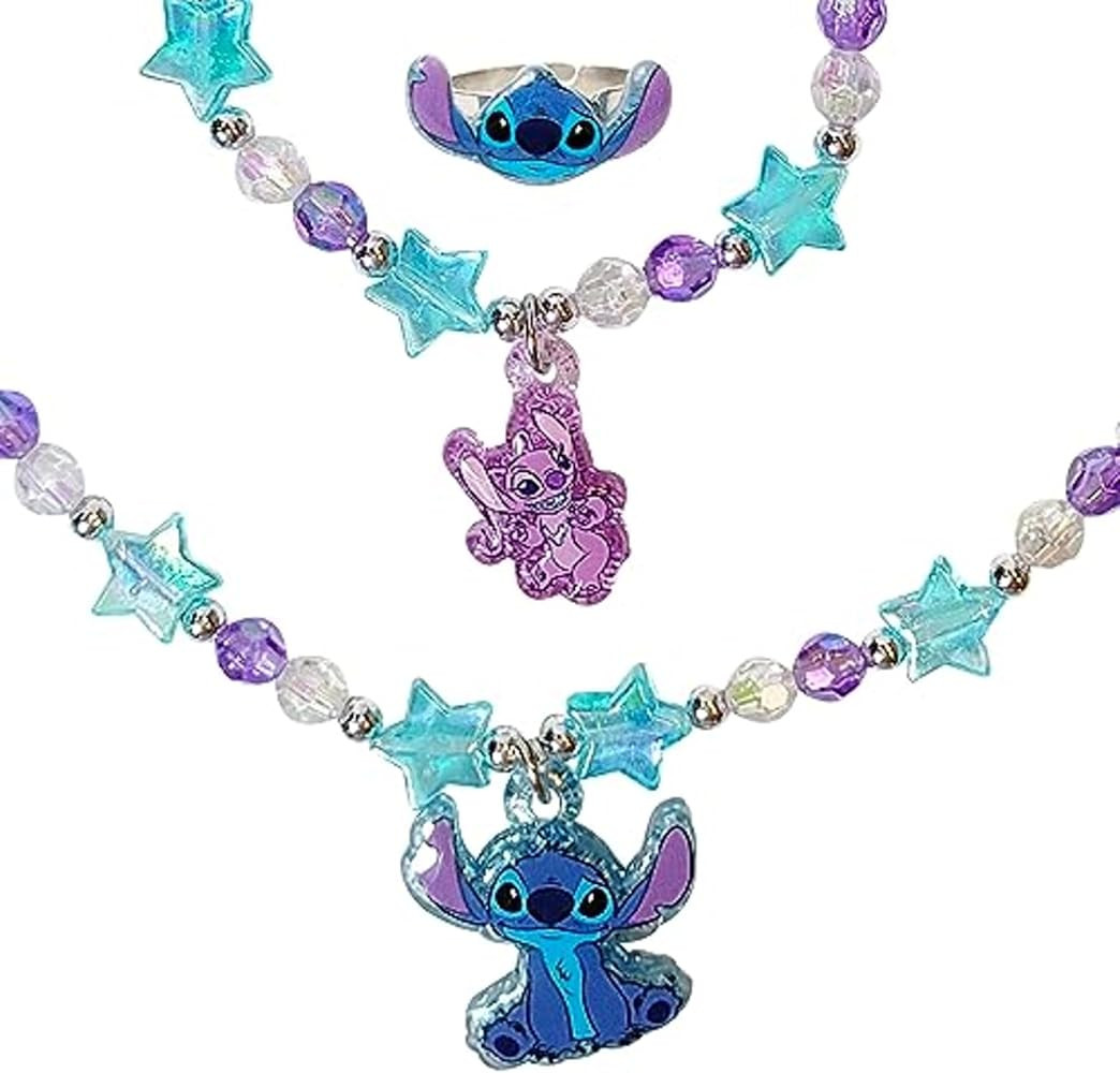 Girls Jewelry Set 3 Piece Princess Toys | Jewelry Set with Beaded Necklace for Gilrs - Toddler Br... | Amazon (US)