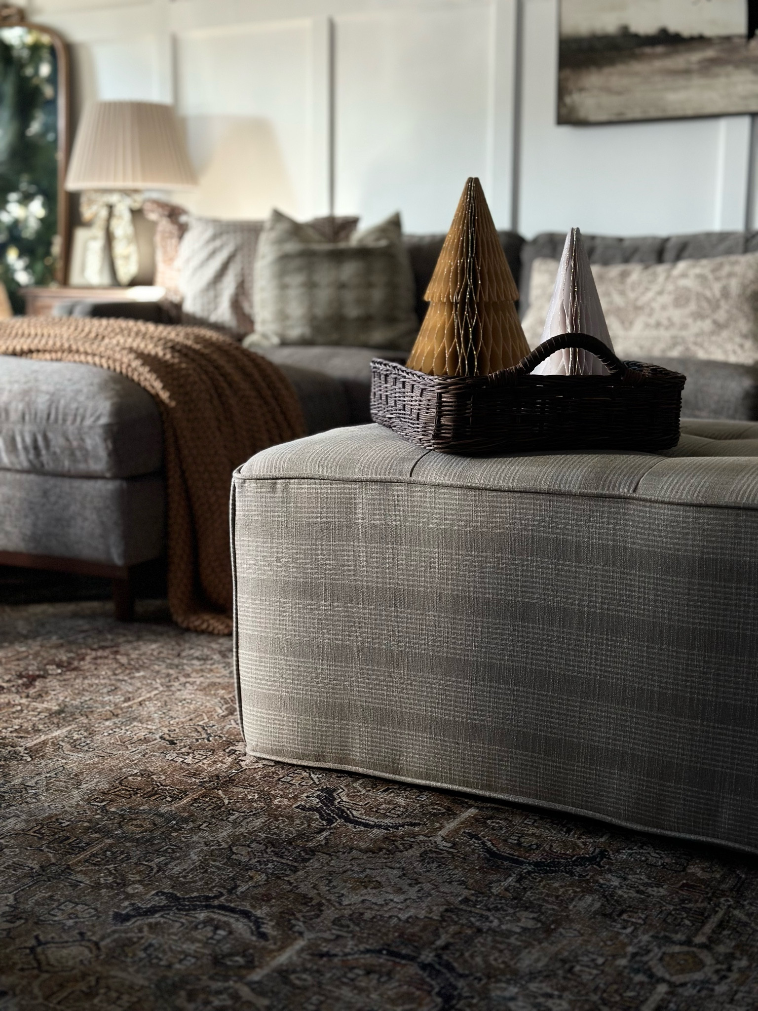 Studio McGee tufted ottoman 🤎

#LTKHome #LTKGiftGuide