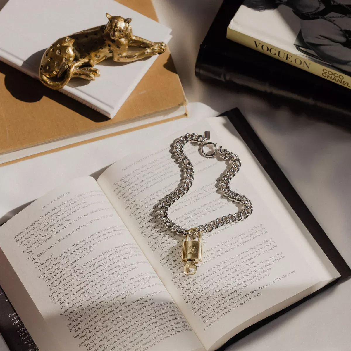 Louis Vuitton, Jewelry, Vintage Louis Vuitton Lock Necklace