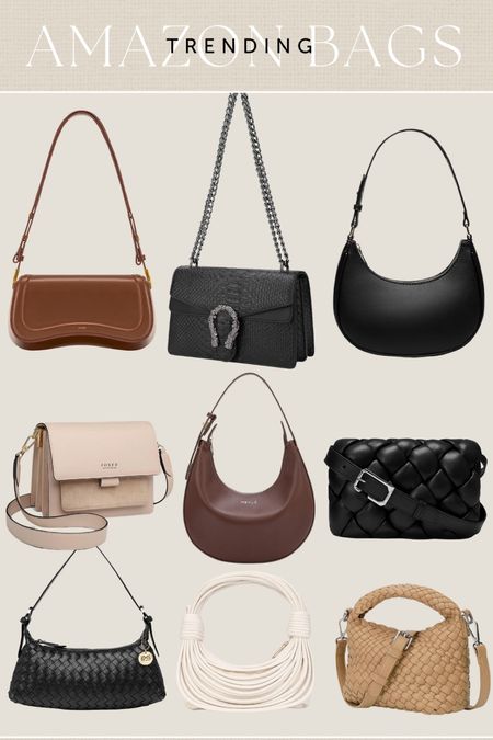Amazon handbags 👜 trending now #amazon #amazonhandbags #amazonbags #amazonfinds #purses #bags 

#LTKstyletip #LTKSeasonal #LTKfindsunder100