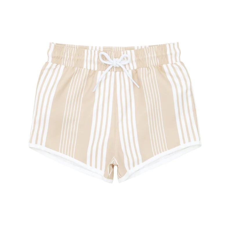 boys café stripe boardie | minnow