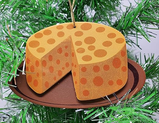 Cheese Christmas Ornament | Amazon (US)