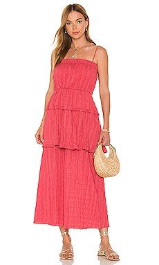 ELLIATT Utopian Dress in Rosewood from Revolve.com | Revolve Clothing (Global)