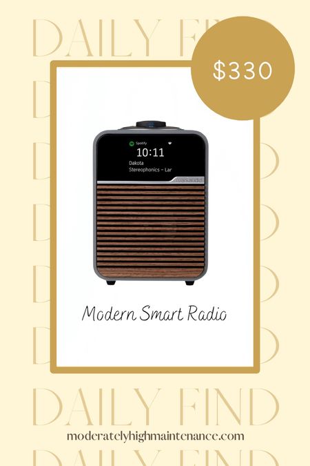 This unique modern smart radio from Self-fridges is a must-have for any space! 

Check it out now!

#modern #smartradio #technology #music #airbnbfind #airbnbdecor #homeessentials #innovativetech #homeaccessory #dailyfind 

#LTKFind #LTKhome