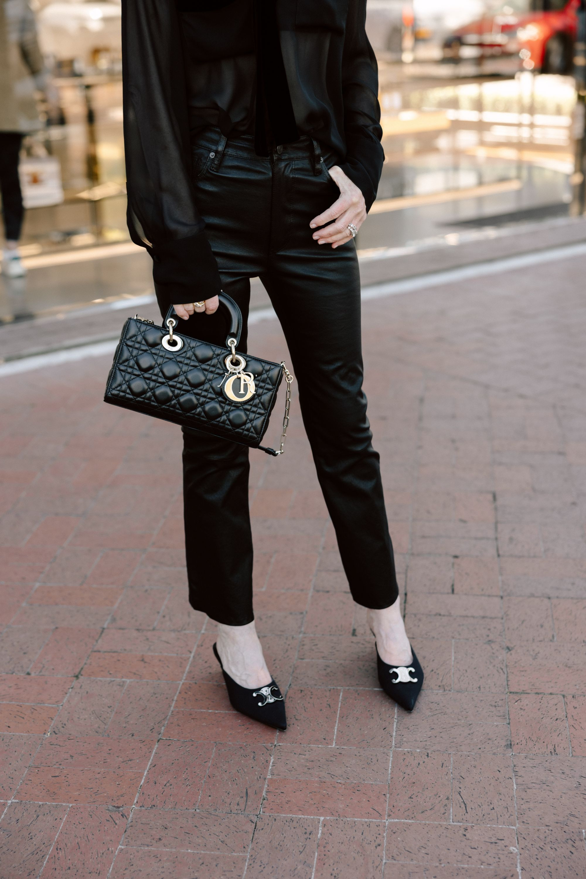 Swap your boots for a dressy mule and watch the magic happen! This sleek footwear instantly polishes these sleek leather pants. A sophisticated step up from your everyday Loafers! 

 

#LTKHoliday #LTKSeasonal #LTKOver40