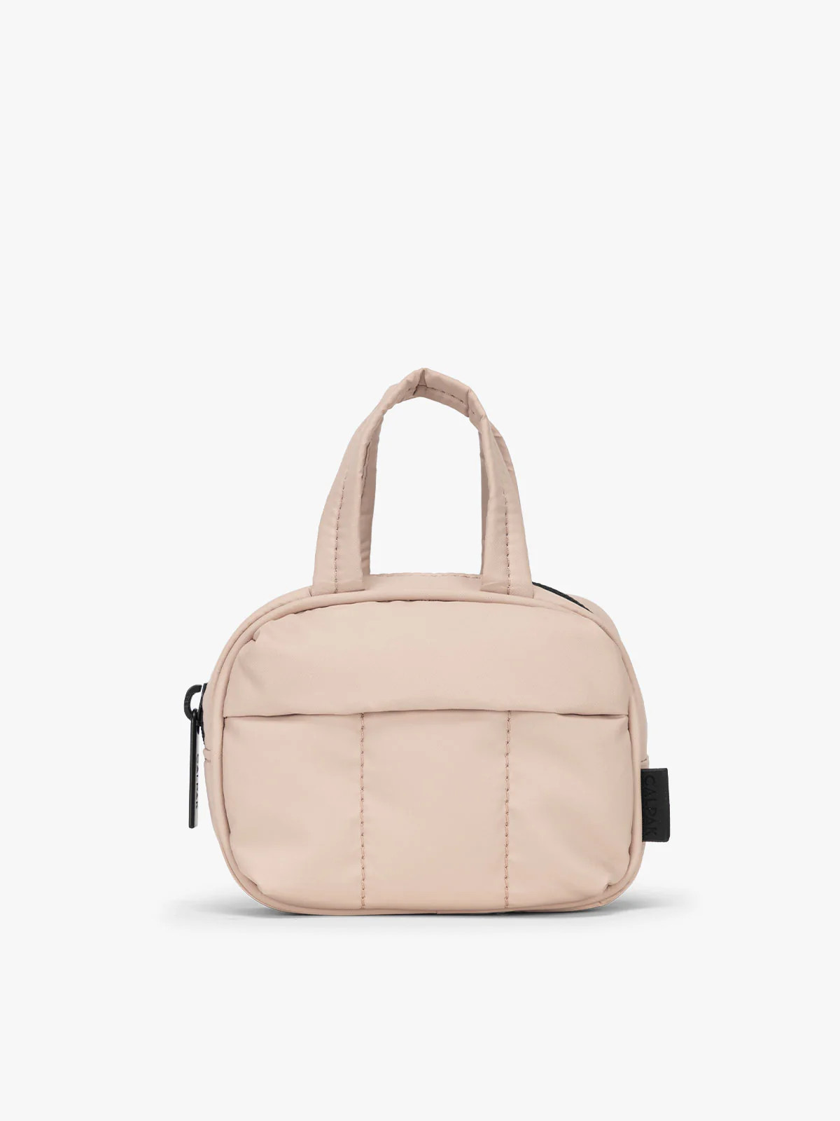 Luka Duffel Zip Bag Charm in Oatmeal | CALPAK