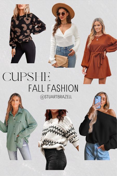 Fall fashion finds from Cupshe, outfit ideas for fall, fall style, fall outfit of the day, fall looks

#LTKSeasonal #LTKstyletip #LTKfindsunder100