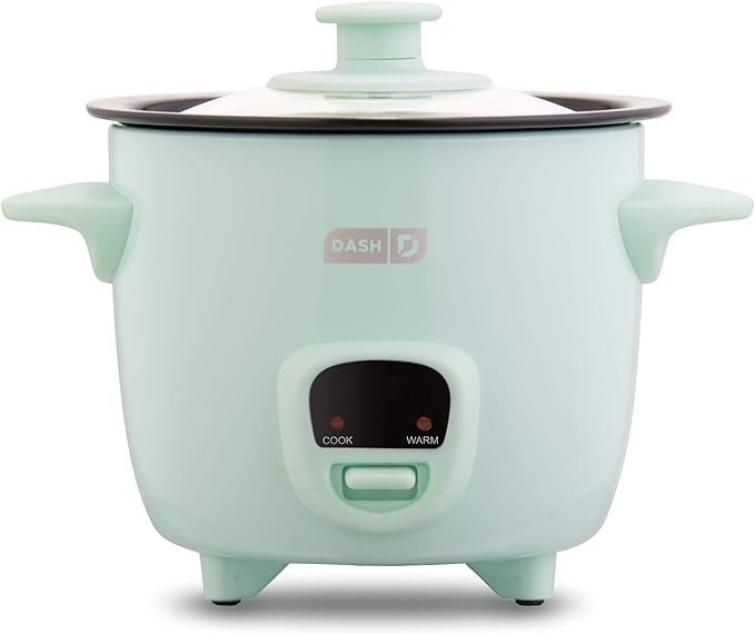 DASH Mini Rice Cooker Steamer with Removable Nonstick Pot, Keep Warm Function &amp; Recipe Guide, .5 ... | Amazon (US)