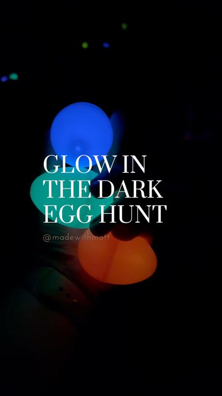 I also provide an alternative option if you aren’t a fan of glow sticks. 😜

DISCLAIMER: Please exercise caution when using small items around animals and young children, as they can be a choking hazard if ingested. Always supervise children and animals when using these lights, and I recommend the LED lights specifically for older children.

#easter #eastereggs #glowinthedark #kidsactivities #easterathome #easteractivity #funkidsactivities #easteregghunt #madewithmott

#LTKhome #LTKSeasonal #LTKfamily