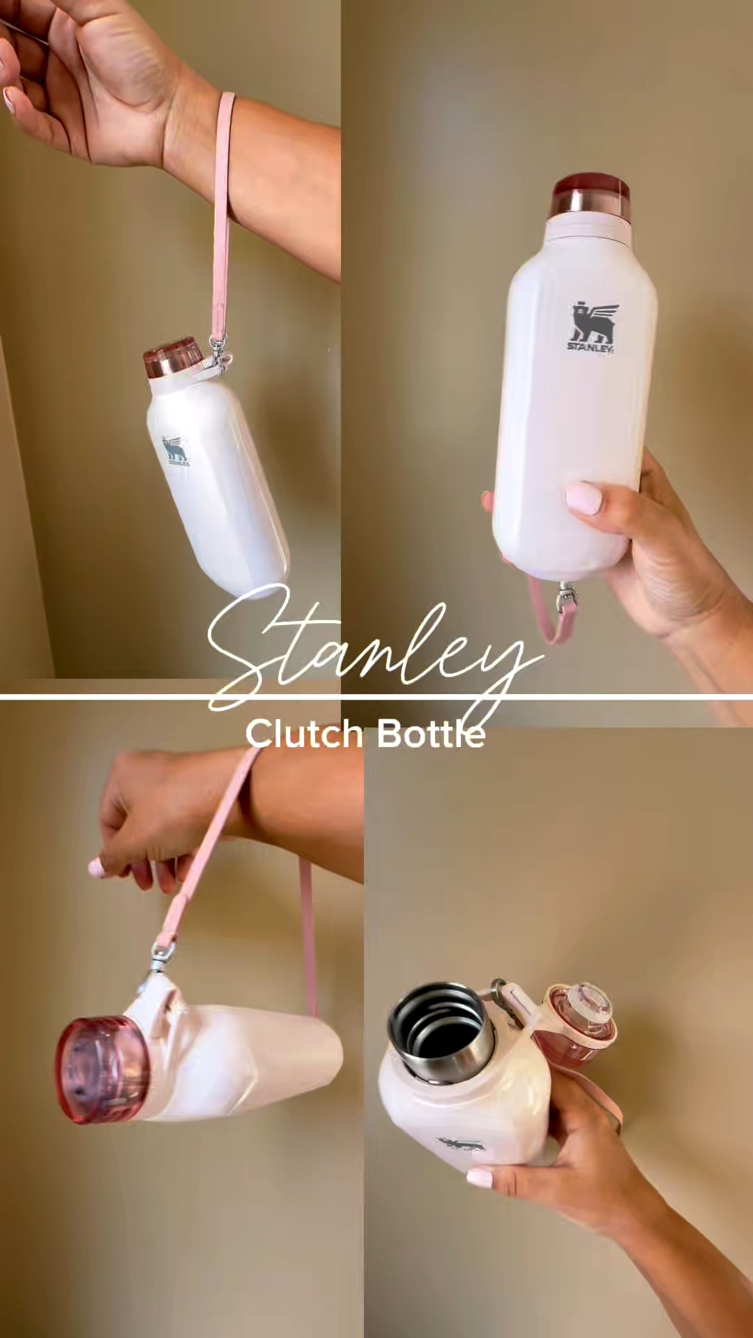 Going out water bottle 🤍 sleek hands free leakproof

Leather strap makes it easy to carry (horizontal or vertical) and gives it that elevated, put-together look. No bag needed — but the Clutch Bottle Side-Kit turns it into a crossbody (fits phone, keys, cards). 3 colors- this rose quartz, cream gloss and black (would be perfect for Him)

Carry solo or toss in your bag and it still looks good. It’s like a going out top… but a going out water bottle ☺️ millennial iykyk — hydration was the furthest thing from my mind in the early 2000s lol

Hear me out… perfect gift for a bride (maybe in the cream gloss?) or bachelorette — something she’ll use all weekend 👰🏼‍♀️

#stanley1913partner #ad @stanley_brand


stanley water bottle leather strap bottle hands free bottle clutch bottle bag leakproof water bottle travel water bottle elevated everyday carry stanley side kit bag bridal gift bachelorette gift Stanley quencher 

#LTKWedding #LTKFestival #LTKgrwm
