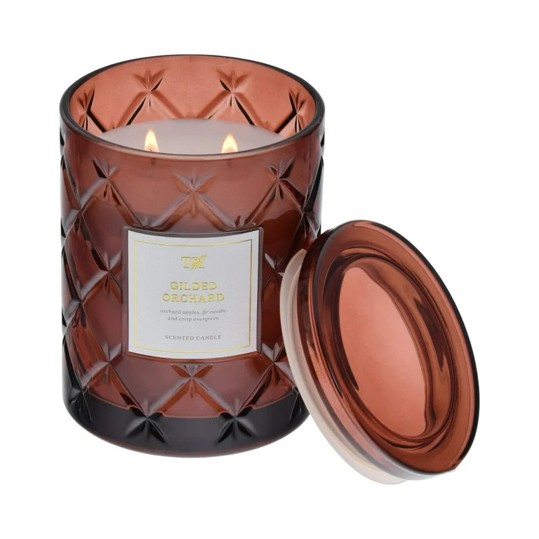 My Texas House Gilded Orchard Scented 2 Wick 15oz (423.9 g) Jar Candle | Walmart (US)