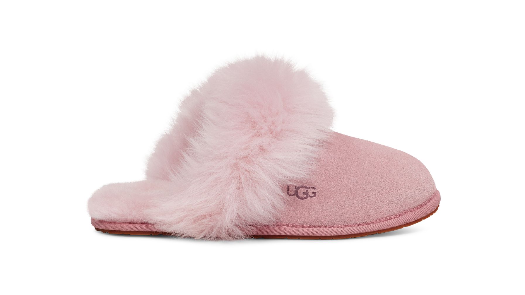 UGG Women's Scuff Sis Sheepskin Slippers in Rose Grey, Size 7 | UGG (US)