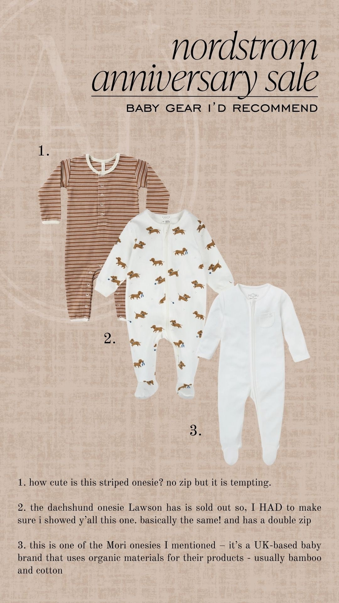 infant onesies included in the Nordstrom sale 🤎

#LTKBaby #LTKFindsUnder50 #LTKSaleAlert