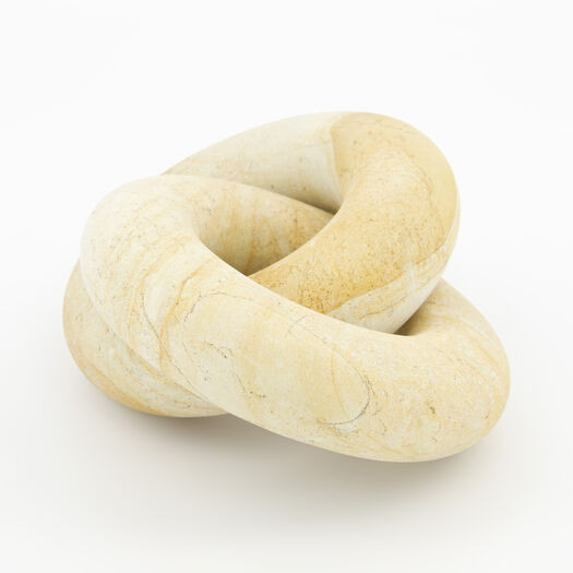 Beige Sandstone Link Statue  8x20cm | TK Maxx