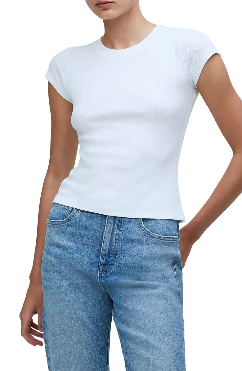 Supima® Cotton Rib T-Shirt | Nordstrom