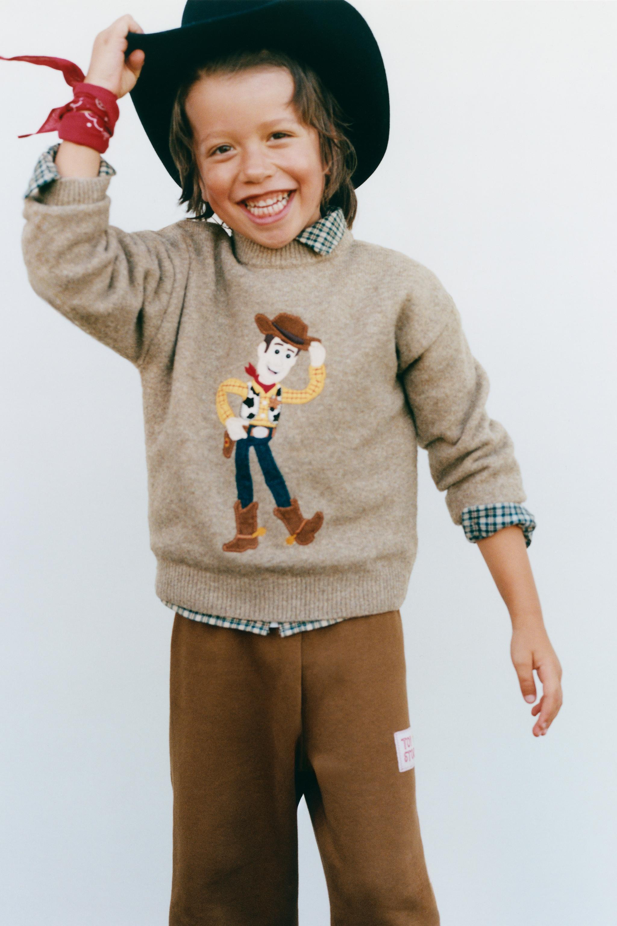 TOY STORY \u00a9 DISNEY PIXAR EMBROIDERED KNIT JUMPER | Zara UK