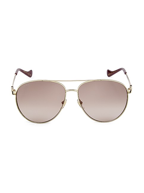 61MM Pilot Sunglasses | Saks Fifth Avenue