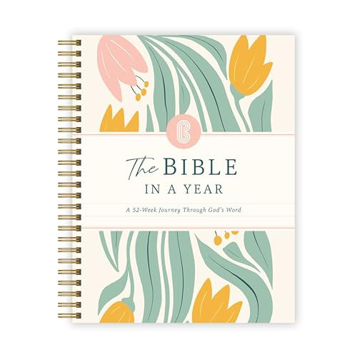 Official Spiral Bible® The Bible in a Year | 52 Week Guided Bible Study & Daily Reading Plan | Spiritual Companion & Journal for Adults & Teens | 8.5" x 11" Notebook | Amazon (US)