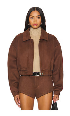 Nakedvice The Selene Jacket in Chocolate from Revolve.com | Revolve Clothing (Global)