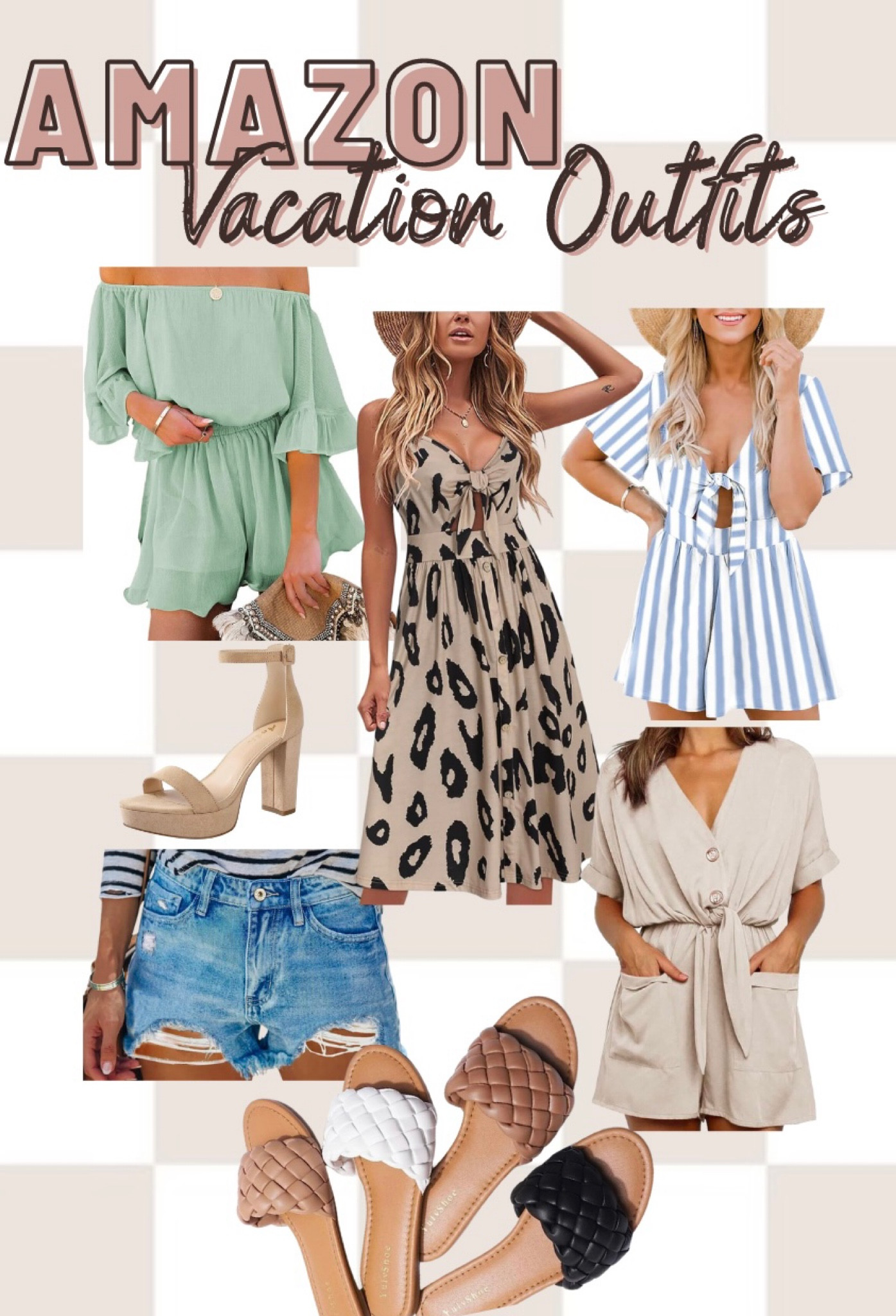 A couple of my favorite finds from Amazon that I loved on our Cancun, Mexico vacation! Simple, cute outfits with comfortable sandal and heel options that can be worn for hours! LOVED them all. Bought the sandals and heels both in black and nude for easy packing while still having neutral options for any outfit! 


#ResortOutfits #AmazonStyle #AmazonFinds #SummerVacationOutfits #ResortStyle 



#LTKstyletip #LTKtravel #LTKSeasonal