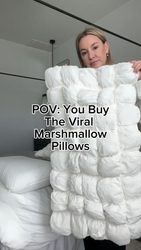 The viral marshmallow pillows & bed set from Urban Outfitters! Comes in 6 other colors 

#LTKVideo #LTKhome #LTKstyletip