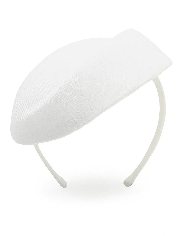 Morgan & TaylorEvelyn Beret Fascinator in White | Myer