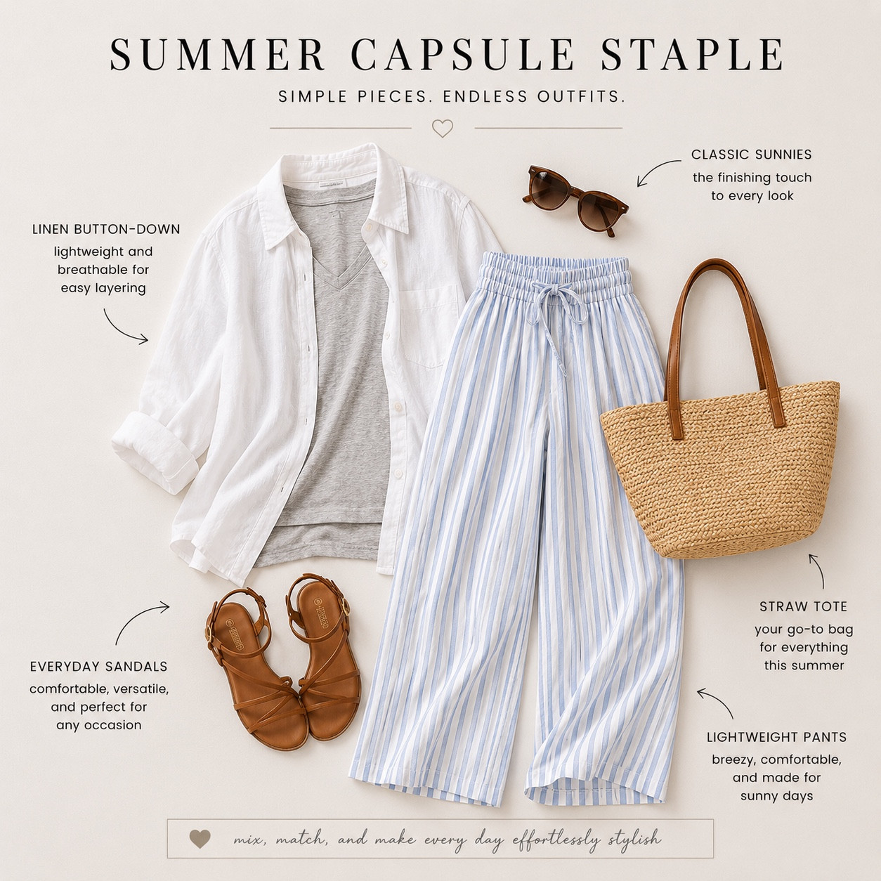 The beauty of a capsule wardrobe is that every piece works harder. Mix, match, layer, repeat. These are some of my favorite essentials that help create endless outfit combinations without overthinking it.

Everything is linked in LTK.

#LTKSeasonal #LTKootd #LTKdayinmylife