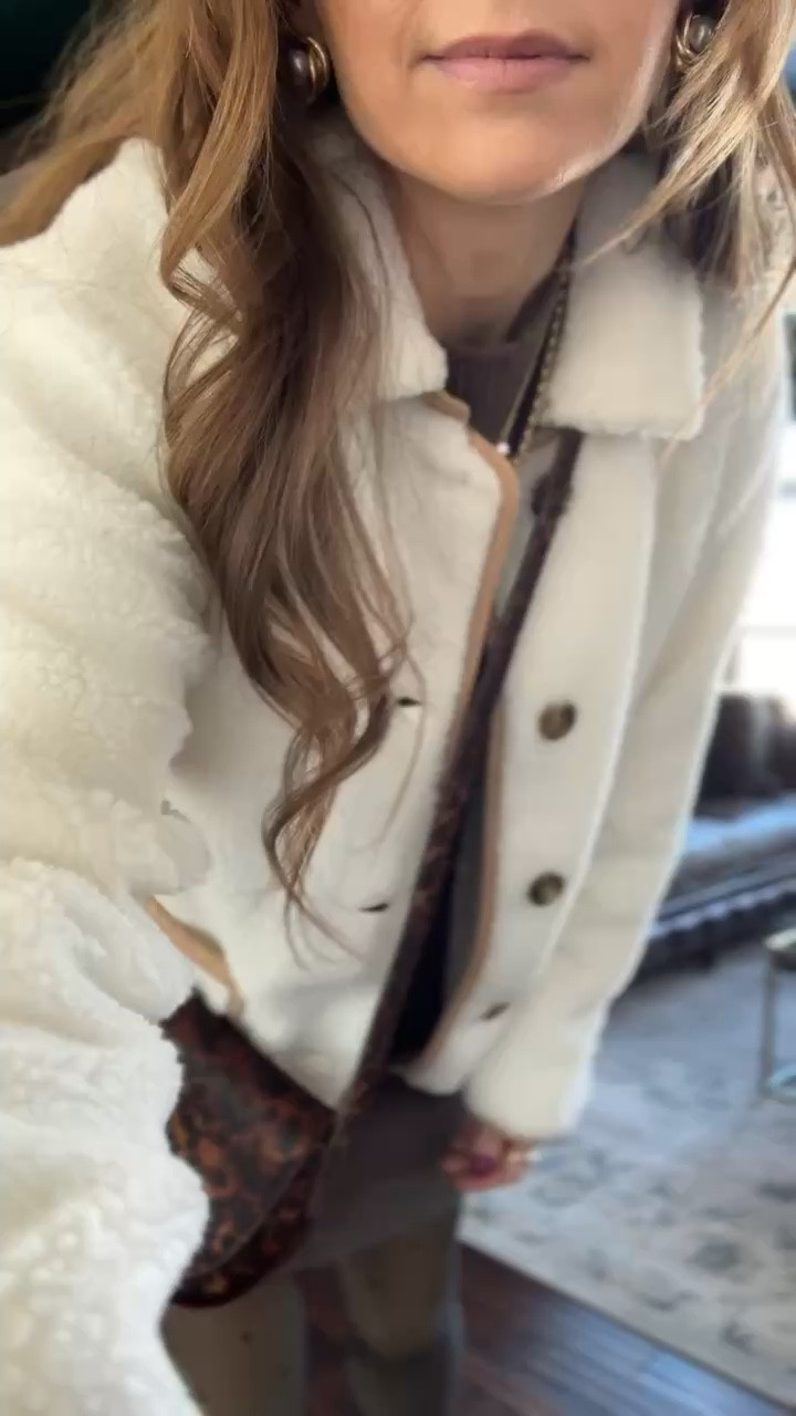 Loving this @onequince onequince sherling jacket! Wearing a small 

#LTKdayinmylife #LTKgrwm