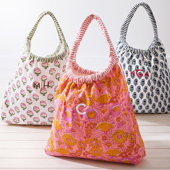 Block Print Canvas Tote | Mark and Graham