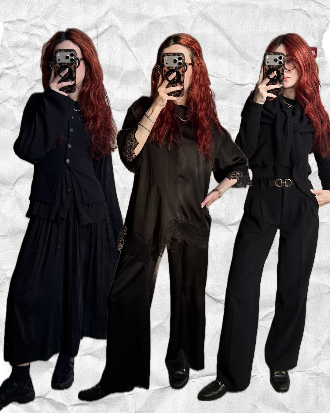 outfit recap!
@Aritzia 

all black style, all black office outfit, work style, aritzia style, aritzia outfits, corporate goth, alternative style, corporate style, all black outfit inspo, weekly outfit roundup, work outfit roundup, aritzia goth

#LTKootd #LTKSeasonal #LTKWorkwear