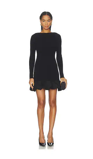 Carlene Sweater Dress in Black | Revolve Clothing (Global)