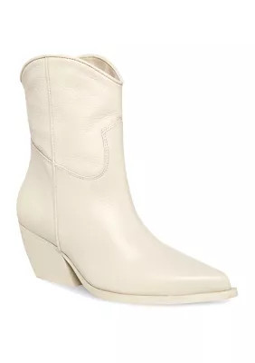 Steve Madden Wolfer Western Boots, White, 7M | Belk