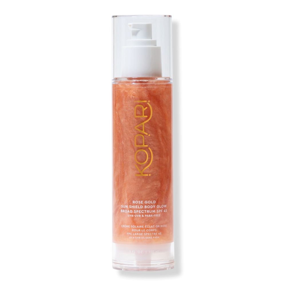 Kopari Beauty Rose Gold Sun Shield Body Glow Gel SPF 45 | Ulta