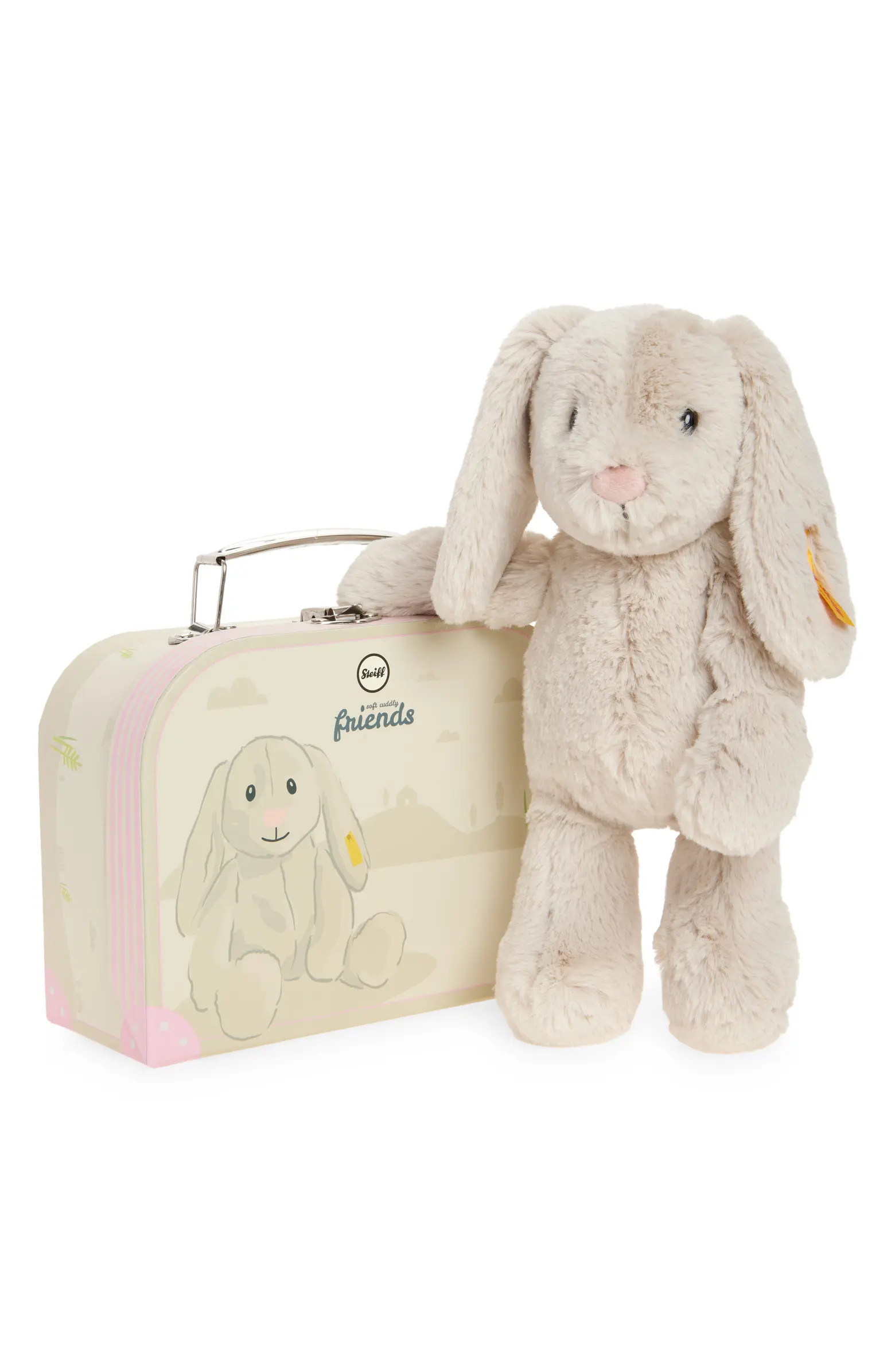 Hoppie Rabbit Stuffed Animal & Suitcase | Nordstrom