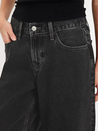 Mid-Rise Wow Baggy Wide-Leg Jeans | Old Navy (US)