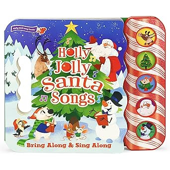 Holly Jolly Santa Songs - Children's Christmas Book with Fun and Festive Sounds for Kids 2-5 (Ear... | Amazon (US)